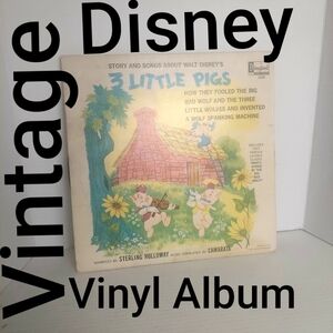 Walt Disney’s “Three Little Pigs” Vinyl LP
